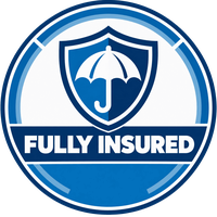 Fully insured security services badge